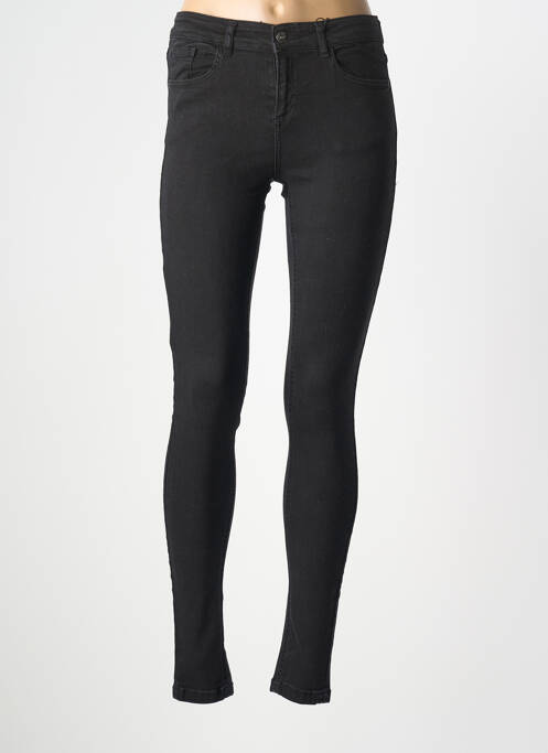 Jeans skinny taille haute taille haute noir B.YOUNG femme