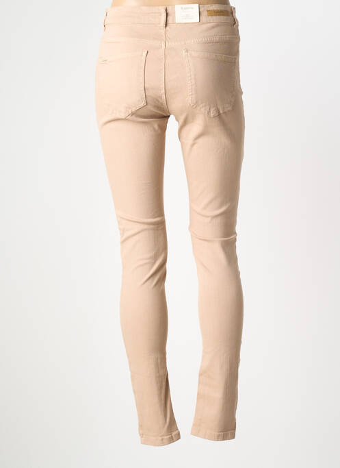 Jeans coupe slim stretch taille normale beige B.YOUNG femme