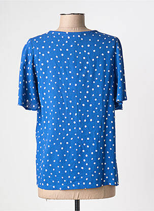 Chemisier manches courtes manches courtes bleu ESPRIT DE LA MER femme