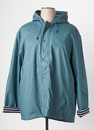 Imperméable poches a capuche vert ESPRIT DE LA MER femme