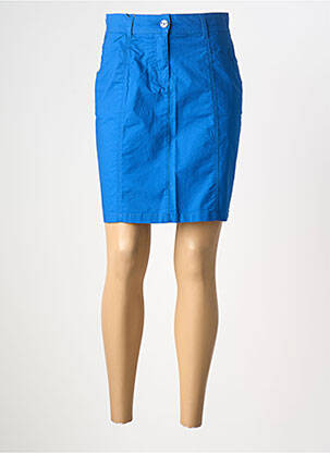 Jupe courte poches bleu ESPRIT DE LA MER femme