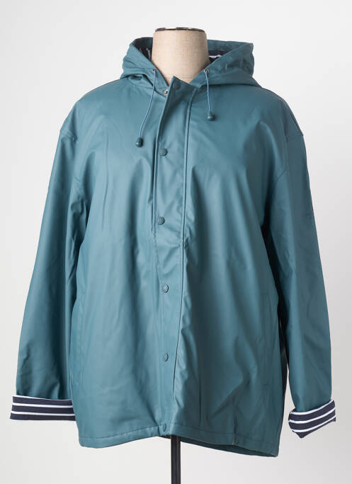 Imperméable poches a capuche vert ESPRIT DE LA MER femme