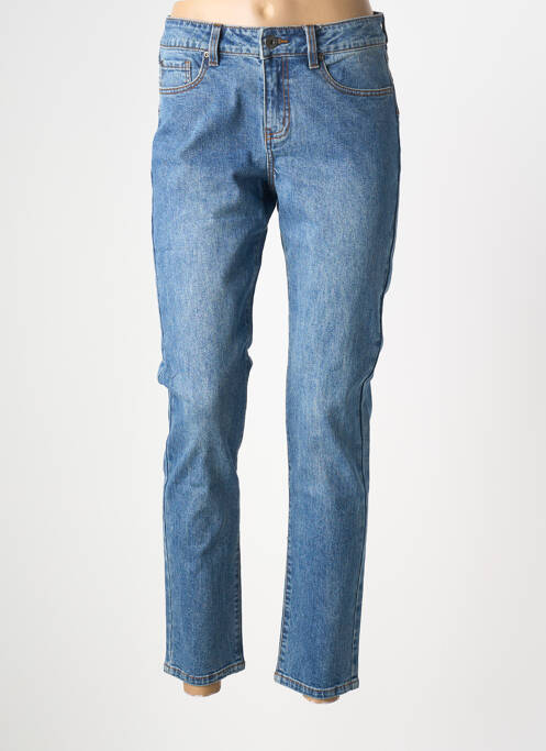 Jeans coupe slim stretch taille normale bleu ESPRIT DE LA MER femme