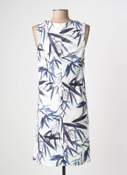 Robe mi-longue imprimé fantaisie sans manche blanc ESPRIT DE LA MER femme