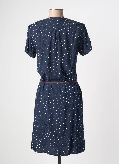 Robe mi-longue manches courtes manches courtes bleu ESPRIT DE LA MER femme