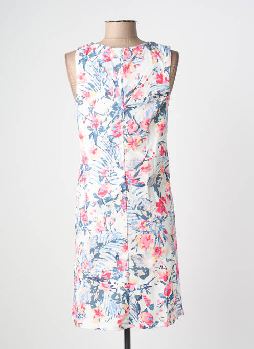 Robe mi-longue imprimé fantaisie sans manche blanc ESPRIT DE LA MER femme