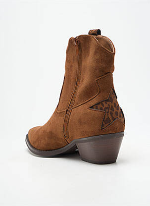 Bottines/boots bout pointu talon de 4 à 6cm marron FINDLAY femme