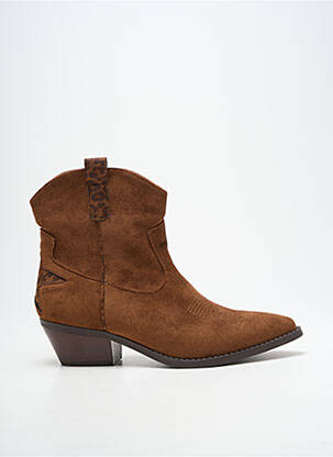 Bottines/boots bout pointu talon de 4 à 6cm marron FINDLAY femme