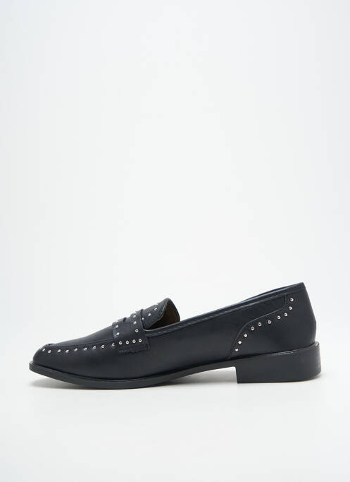 Mocassins bout rond talon plat jusqu'à 3cm noir BELLUCCI femme