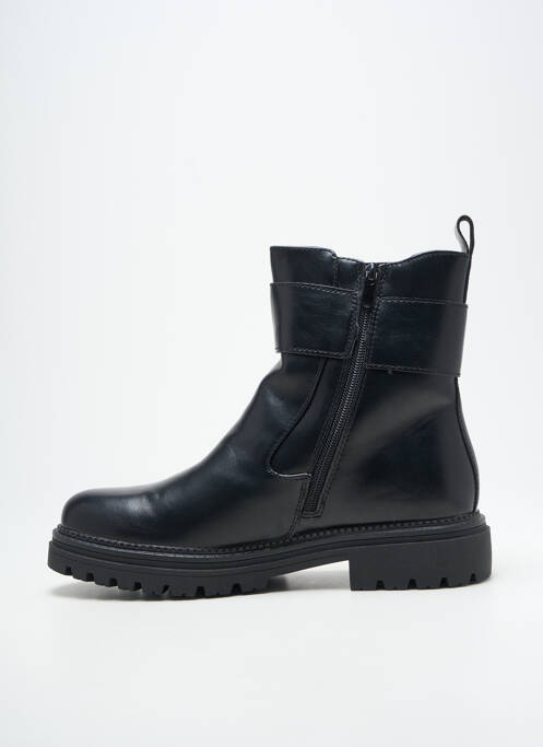 Bottines/boots talon bas talon plat jusqu'à 3cm noir ERYNN femme