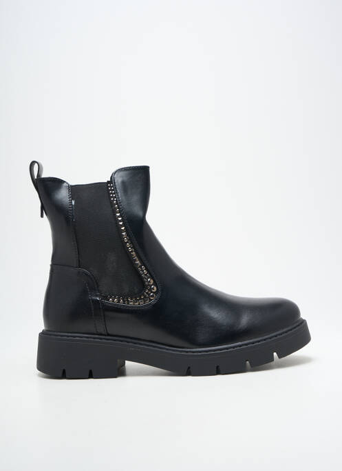 Bottines/boots talon bas talon de 4 à 6cm noir ERYNN femme