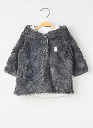 Veste casual col rond gris 3 POMMES fille