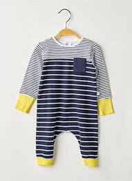Pyjama fermeture pressionnée bleu ABSORBA garcon