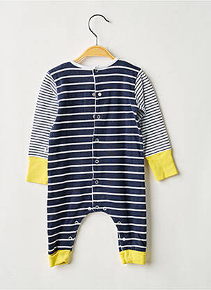 Pyjama fermeture pressionnée bleu ABSORBA garcon