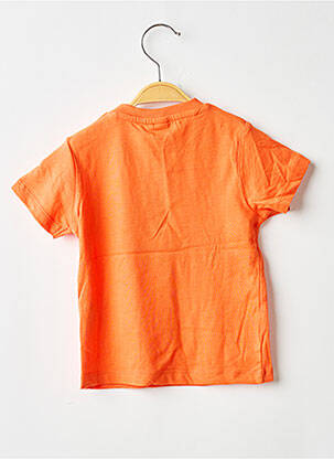 T-shirt stretch manches courtes orange 3 POMMES garçon