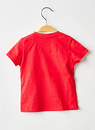 T-shirt sérigraphie floquée manches courtes rouge LEVI'S garçon