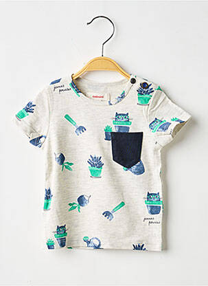 T-shirt coupe droite manches courtes gris CATIMINI garcon