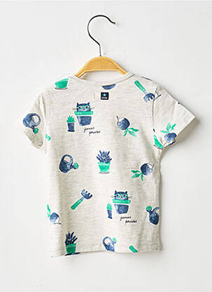 T-shirt coupe droite manches courtes gris CATIMINI garcon