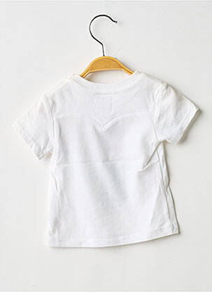 T-shirt sérigraphie floquée manches courtes blanc LEVIS garcon