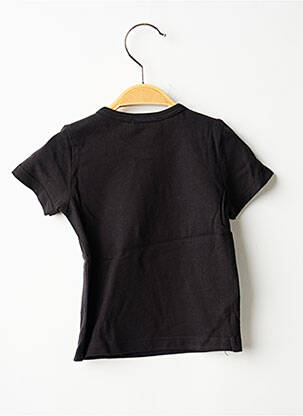 T-shirt stretch manches courtes noir CATIMINI garçon