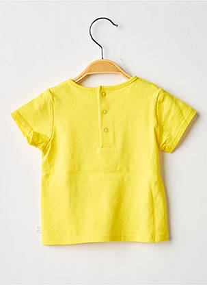 T-shirt sérigraphie floquée manches courtes vert CARREMENT BEAU garçon