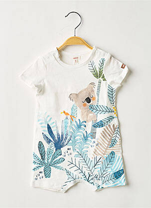 Combishort blanc CATIMINI garçon