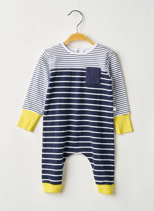 Pyjama fermeture pressionnée bleu ABSORBA garcon