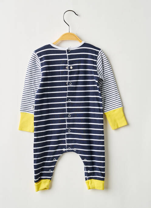 Pyjama fermeture pressionnée bleu ABSORBA garcon