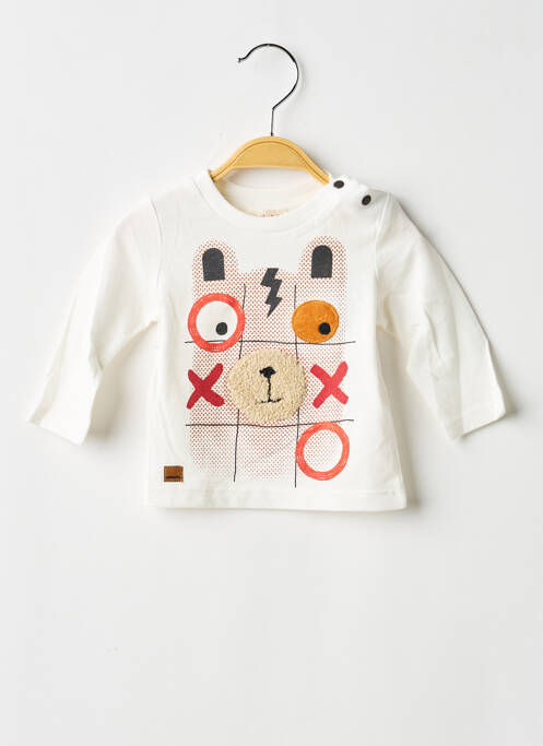 T-shirt manches longues manches longues blanc CATIMINI garcon