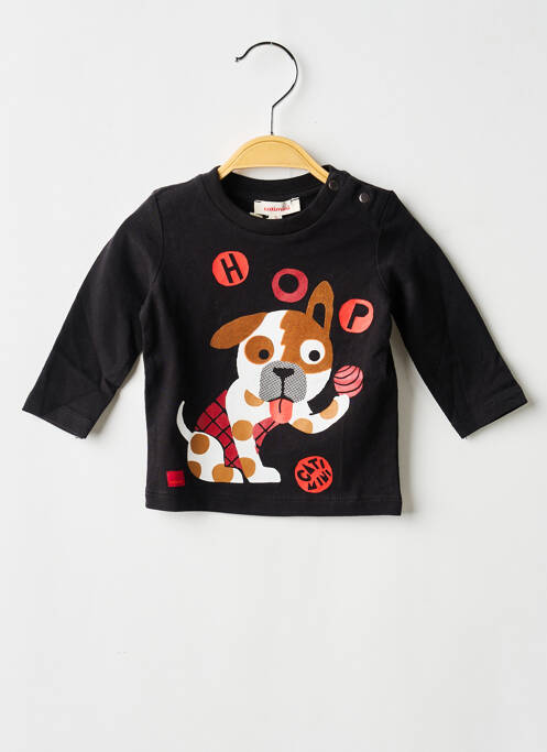 T-shirt manches longues manches longues noir CATIMINI garcon