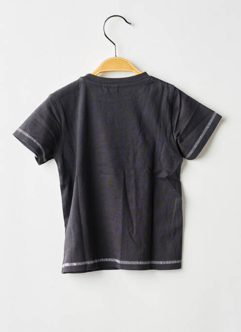 T-shirt coupe droite manches courtes gris 3 POMMES garcon