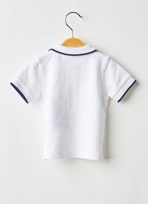 Polo coupe droite manches courtes blanc TIMBERLAND garcon