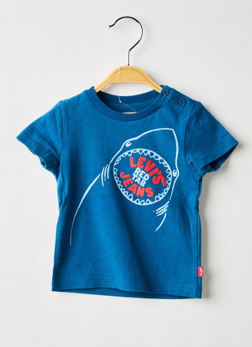 T-shirt coupe droite manches courtes bleu LEVIS garcon