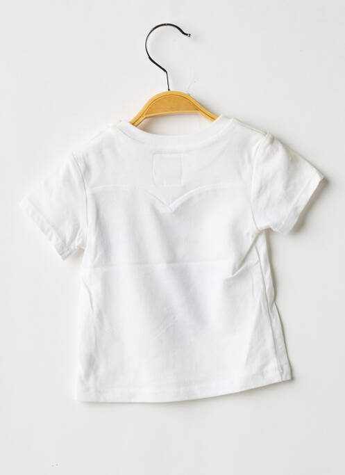 T-shirt sérigraphie floquée manches courtes blanc LEVIS garcon