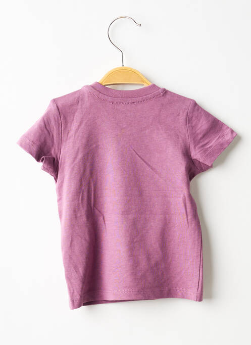 T-shirt tissage jersey manches courtes violet CATIMINI garcon