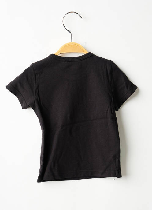 T-shirt stretch manches courtes noir CATIMINI garcon