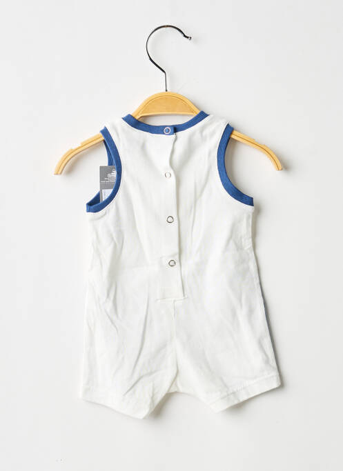 Combishort blanc 3 POMMES garçon