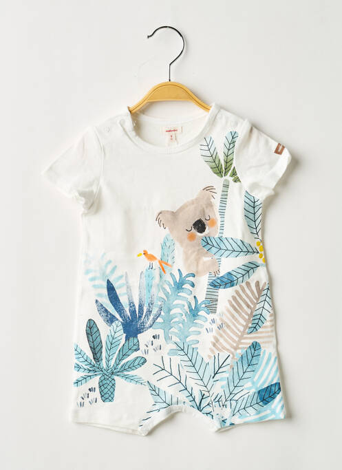 Combishort blanc CATIMINI garçon