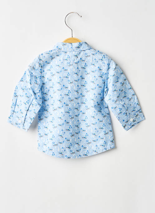 Chemise manches longues bleu ABSORBA garçon