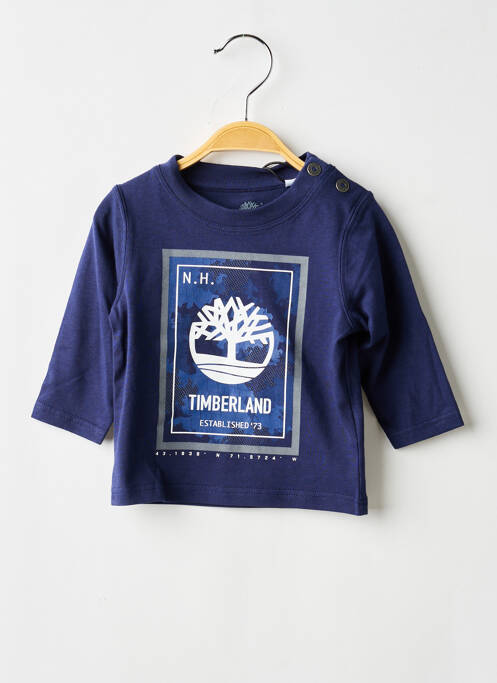 T-shirt bleu TIMBERLAND garçon