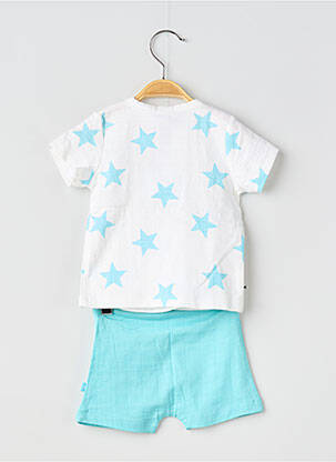 Ensemble short poches bleu ABSORBA garçon