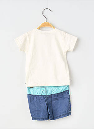 Ensemble short poches bleu ABSORBA garçon