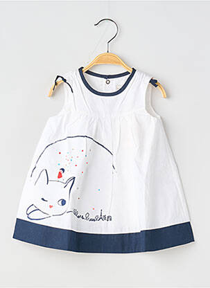 Robe mi-longue bleu CATIMINI fille