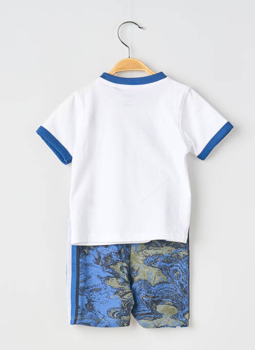 Ensemble short tissage jersey bleu TIMBERLAND garcon