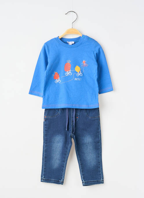 Ensemble pantalon bleu ABSORBA garçon