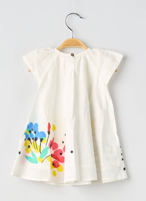 Robe mi-longue beige CATIMINI fille