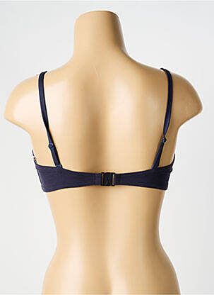 Haut de maillot de bain stretch haut bandeau bleu HUIT femme