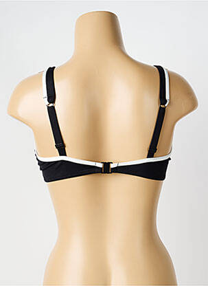 Haut de maillot de bain stretch haut soutien-gorge emboitant noir HUIT femme