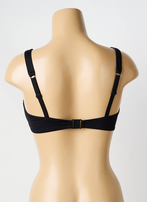 Haut de maillot de bain stretch haut soutien-gorge emboitant noir HUIT femme