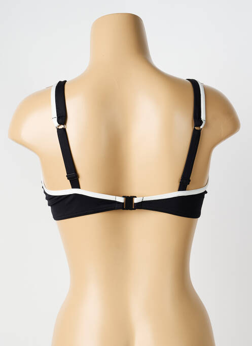 Haut de maillot de bain stretch haut soutien-gorge emboitant noir HUIT femme